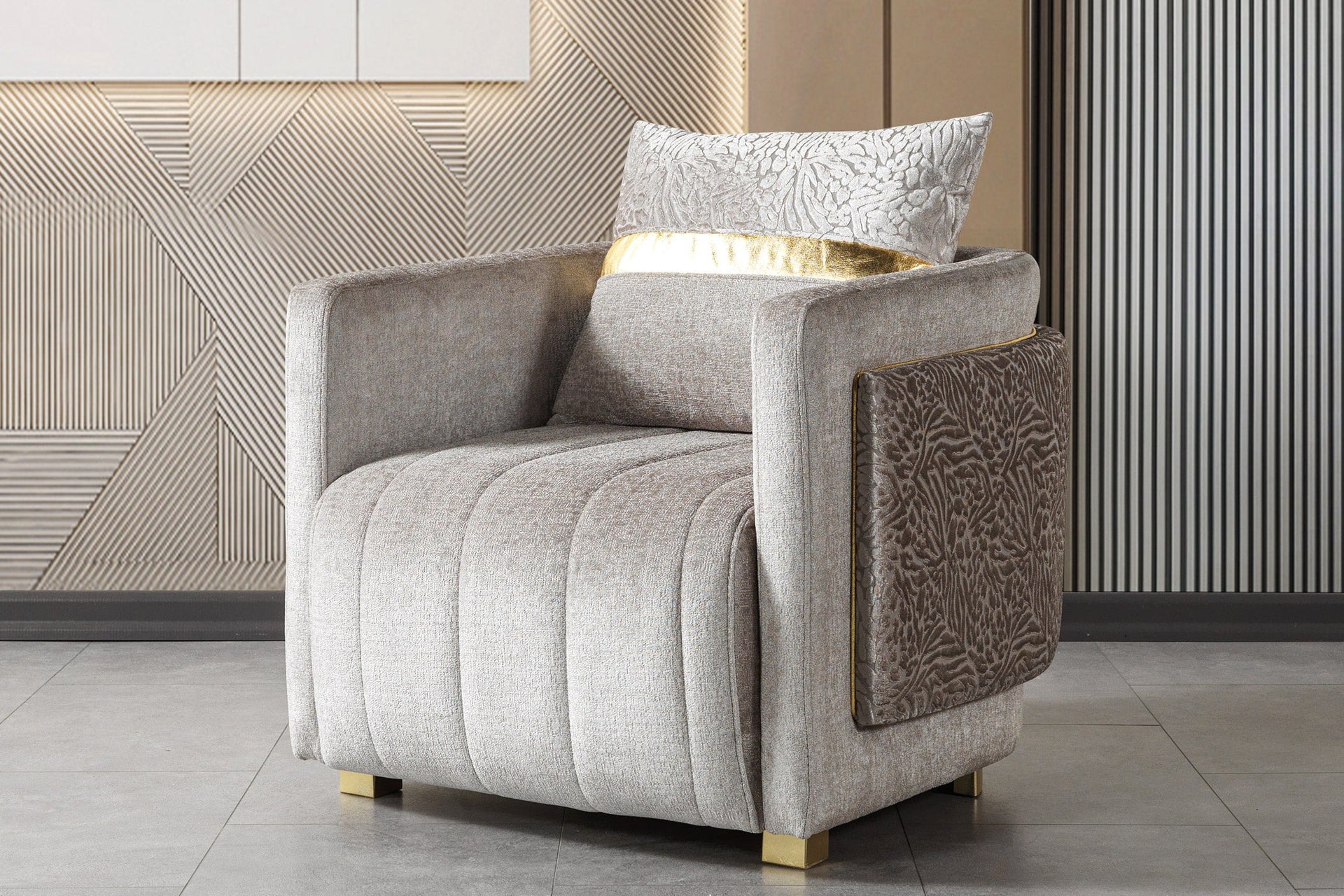 Avanos – Wohnzimmer Couch mit Polsterung