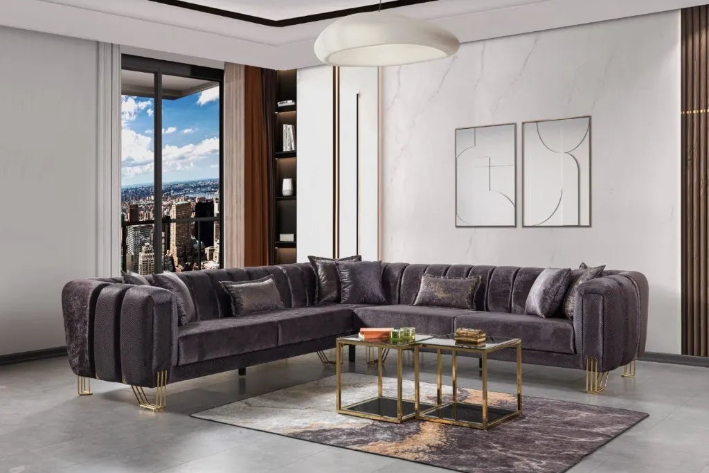 Almira Ecksofa – L-Form Wohnlandschaft