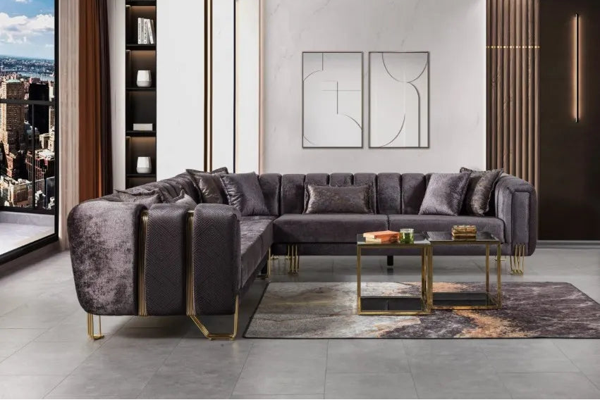 Almira Ecksofa – L-Form Wohnlandschaft