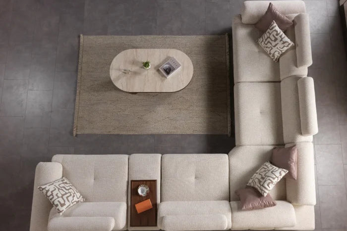 Toscana Ecksofa-Set – Wohnlandschaft L-Form